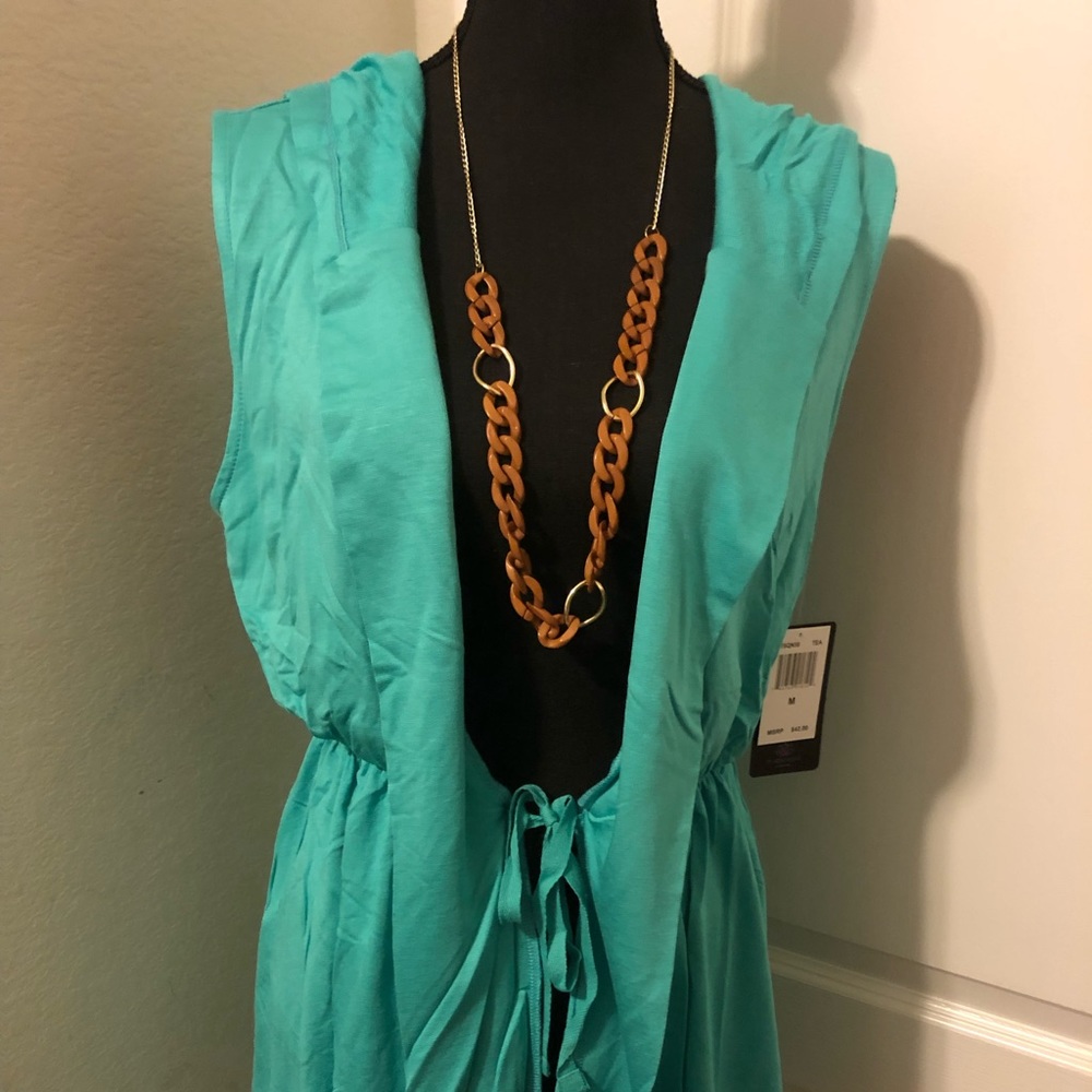 Open front Pool or Beach cover-up wrap